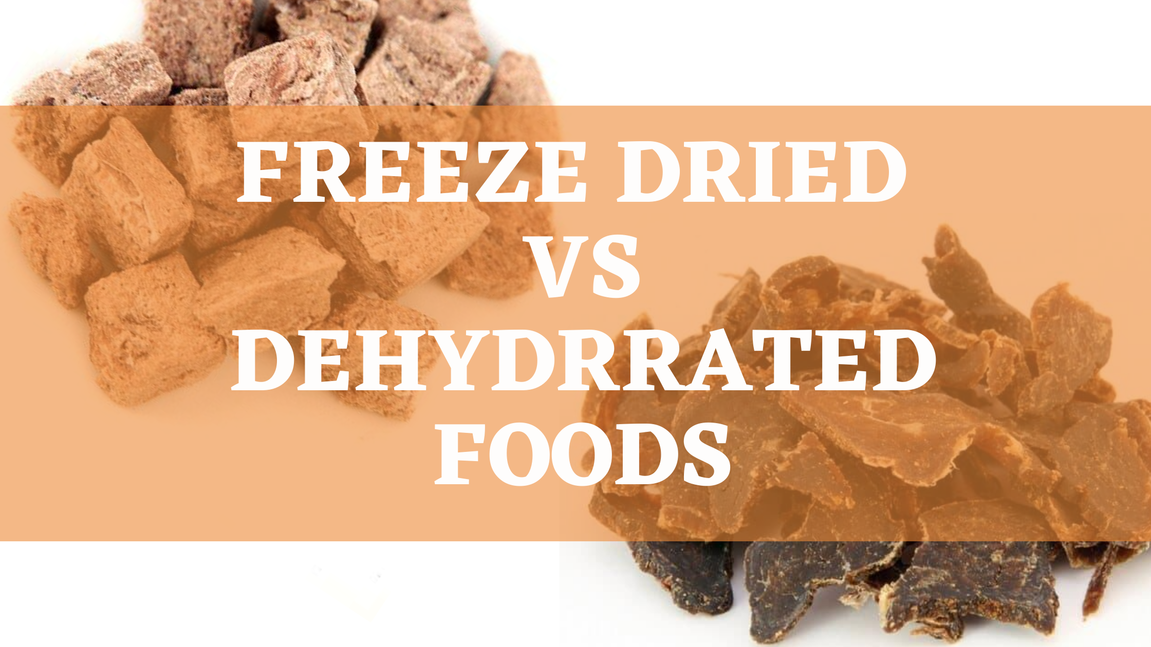 Freeze Dried Vs Dehydrated Food